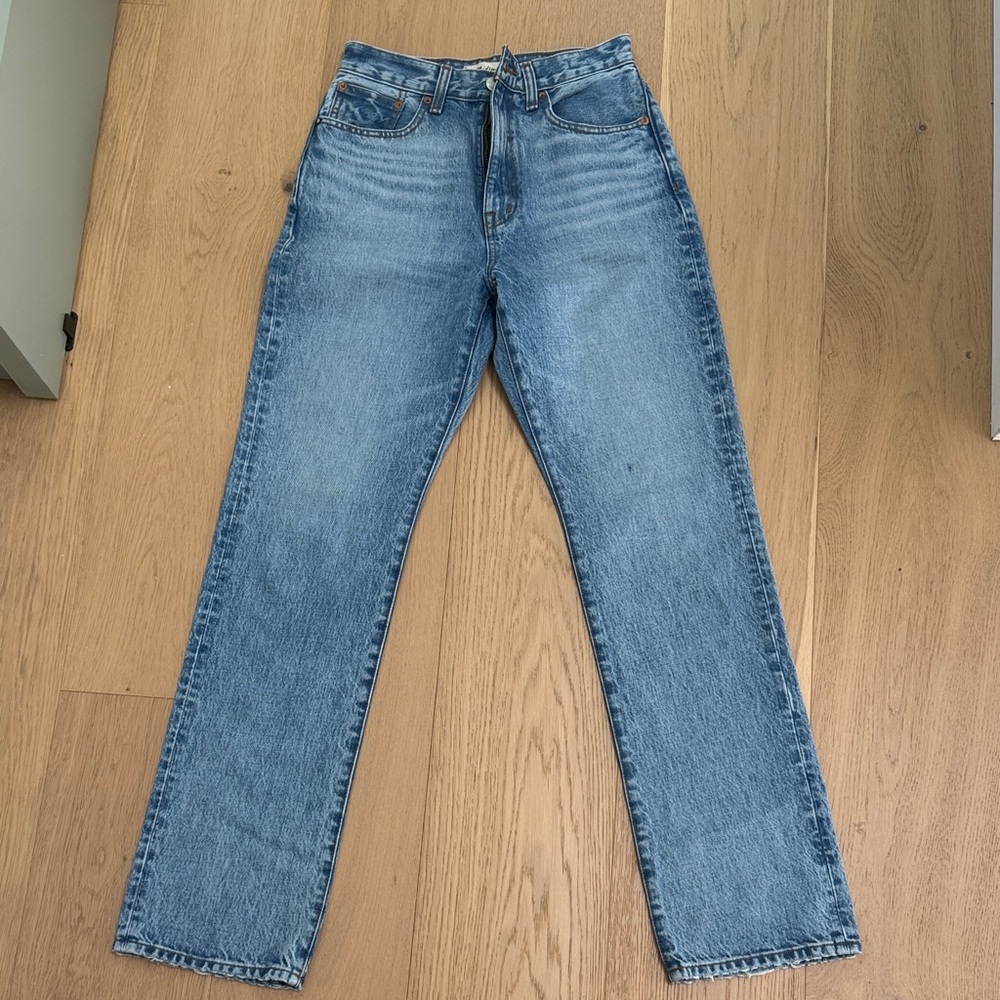 Madewell 90s straight Light Blue Denim Jeans